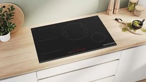 Kaitlentė Bosch Serie 6 PVS831HB1E hob Juodas Built-in 80 cm Zone induction hob 4 zone(s)