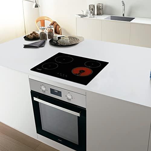 Kaitlentė CATA | Hob | TN 604/B | Vitroceramic | Number of burners/cooking zones 4 | Touch | Juodas | Ekranas