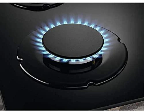 Gas cooktop Electrolux EGG6407K (4 fields, juodos spalvos)