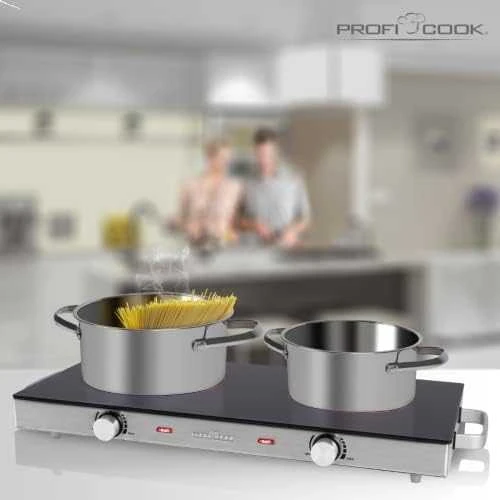 Profi Cook Proficook elektrinė viryklė PC-DKP 1211 2 degiklių 2800W