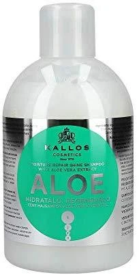 Kallos Cosmetics Aloe Vera Moisture Repair Shine Šampūnas šampūnas, 1000 ml