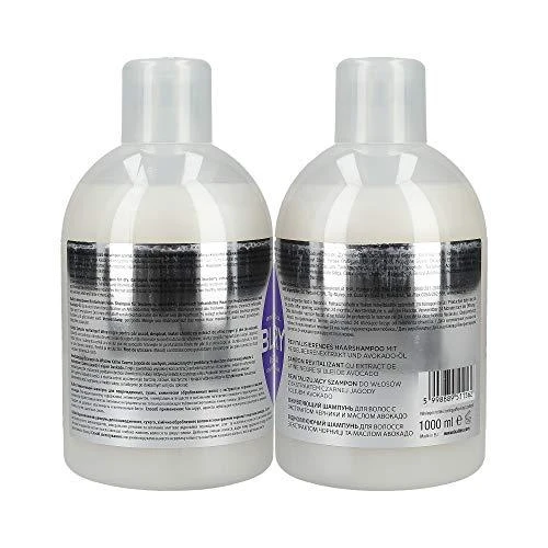 Atkuriamasis šampūnas sausiems ir chemiškai pažeistiems plaukams Kallos Blueberry 1000ml