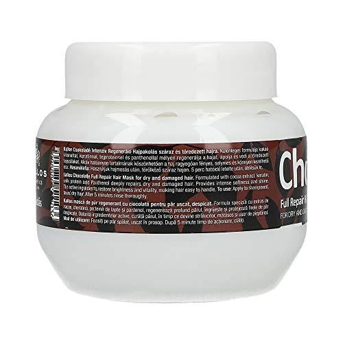 Kallos Cosmetics Chocolate Full Repair Hair Mask kaukė sausiems, pažeistiems plaukams, 275 ml