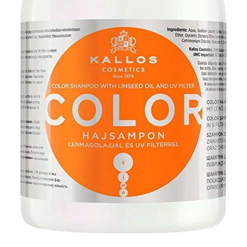 Šampūnas dažytiems plaukams Kallos Color 1000ml