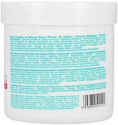 Plaukus stiprinantis ir maitinantis kondicionierius Kallos Hair Pro-Tox Leave-in Conditioner 250 ml