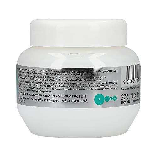 Kallos Cosmetics Keratin Hair Mask moterims, 275 ml