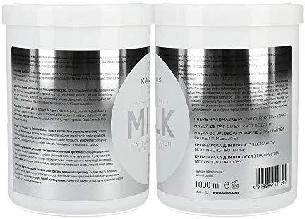 Drėkinanti kaukė plaukams Kallos MILK Hair Mask 1000 ml