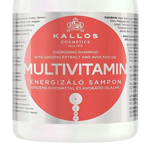 Šampūnas stiprinantis sausus plaukus Kallos MULTIVITAMIN Šampūnas 1000 ml