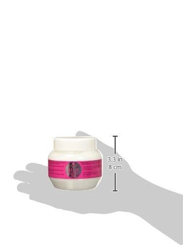 Kaukė sausiems, jautriems ir nualintiems plaukams Kallos SILK Hair Mask 275 ml