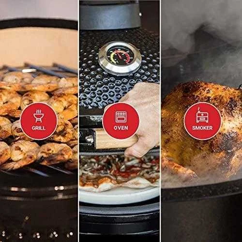 Kepsninė KAMADO BONO GRANDE 59cm su 6 priedais
