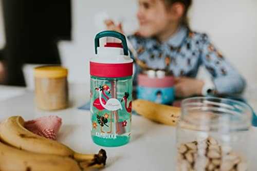 Vaikiška gertuvė Kambukka Lagoon Rožinė Flamingo 11-04038, 400 ml