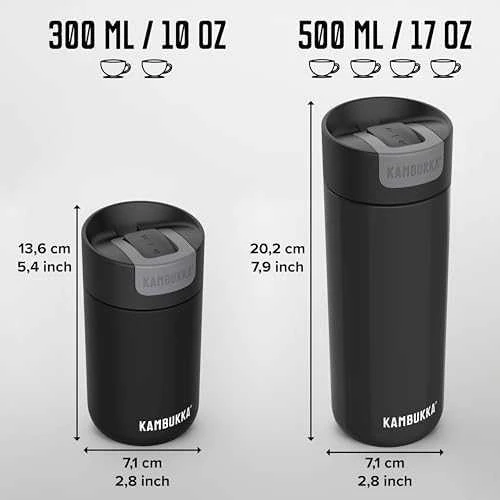 Termopuodelis Kambukka Olympus Jet Black 11-02010, 300 ml