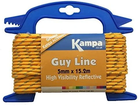 Kinija Virvelė Kampa Reflective Guy Line
