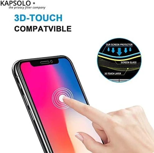 KAPSOLO grūdinto stiklo iPhone 12 mini ekrano apsauga