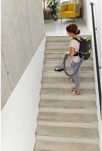 Sauso valymo siurblys Karcher BVL 3/1 Bp; 36 V (be akumuliatoriaus ir pakrovėjo, pažeista pakuotė)