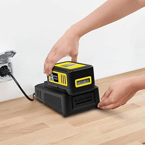 Greito įkroviklio ir baterijos komplektas Karcher 18/50, 2.445-063.0