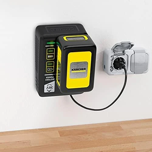 Kärcher Power 36 V / 2,5 Ah akumuliatoriaus ir kroviklio rinkinys