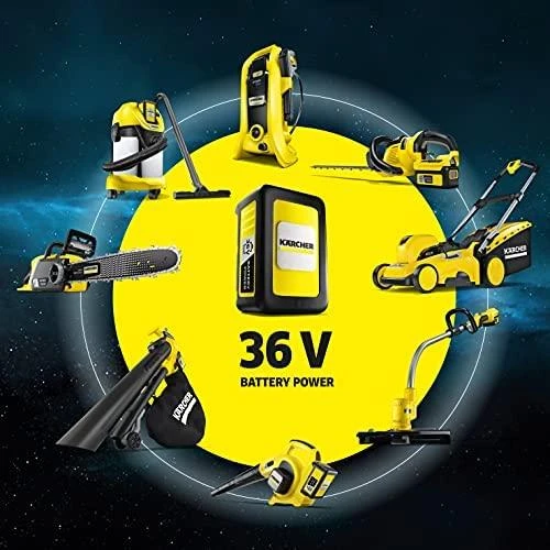 Kärcher Power 36 V / 2,5 Ah akumuliatoriaus ir kroviklio rinkinys
