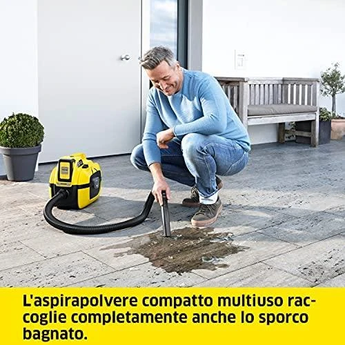 Karcher Akumuliatorinis dulkių siurblys WD 1 Compact Battery Set 18 V