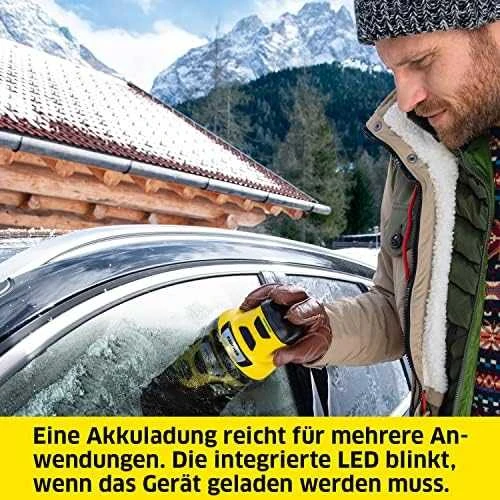 Kärcher užšąlusių langų grandiklis EDI 4 + Automobilio stiklo valymo priedų rinkinys (1.598-904.0)