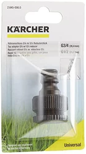 Karcher 3/4" sriegio su 1/2" sriegio reduktoriumi čiaupo jungtis
