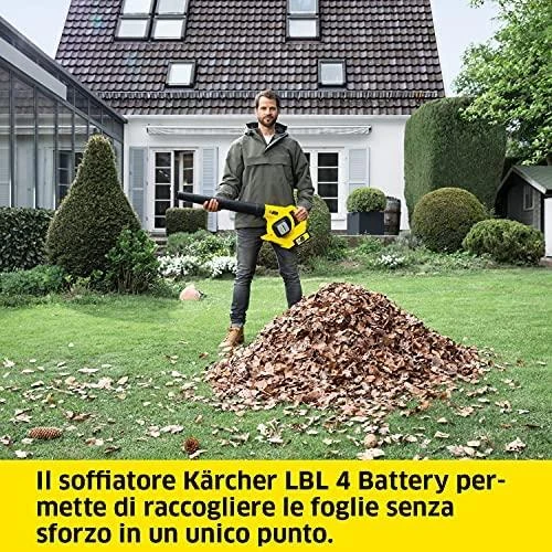 Akumuliatorinis lapų pūstuvas Karcher LBL 4 be akumuliatoriaus ir kroviklio