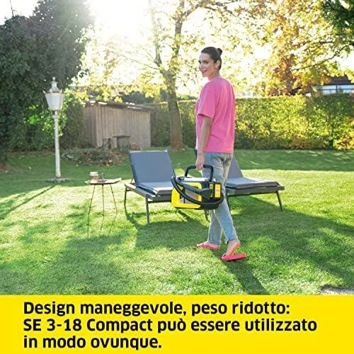 Karcher Dulkių siurblys SE 3-18 COMPACT (1.081-500.0), 18 V