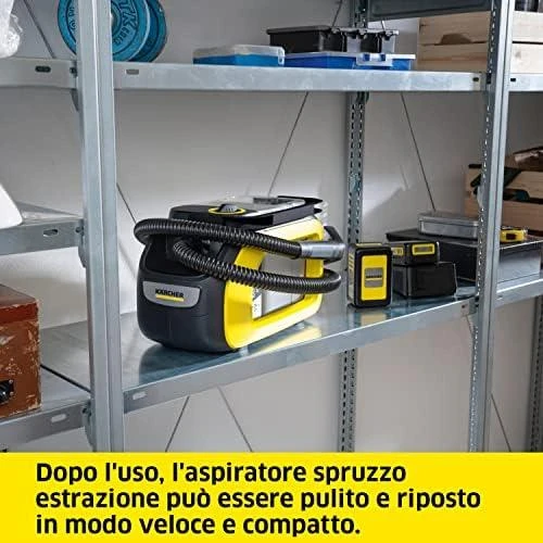 Karcher Dulkių siurblys SE 3-18 COMPACT (1.081-500.0), 18 V