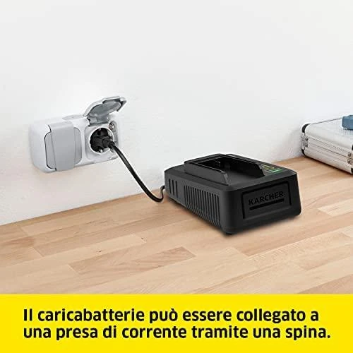 Karcher Greito įkroviklio ir 2.5Ah akumuliatoriaus komplektas 18/25