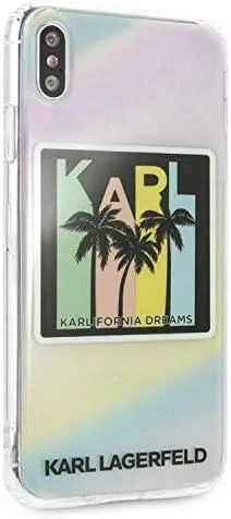 Karl Lagerfeld KLHCI65IRKD Apple iPhone Xs Max kietas dėklas Kalifornia Dreams