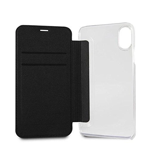 Dėklas Karl Lagerfeld KLFLBKPXVDCBK Apple iPhone X juodos spalvos book Valentine