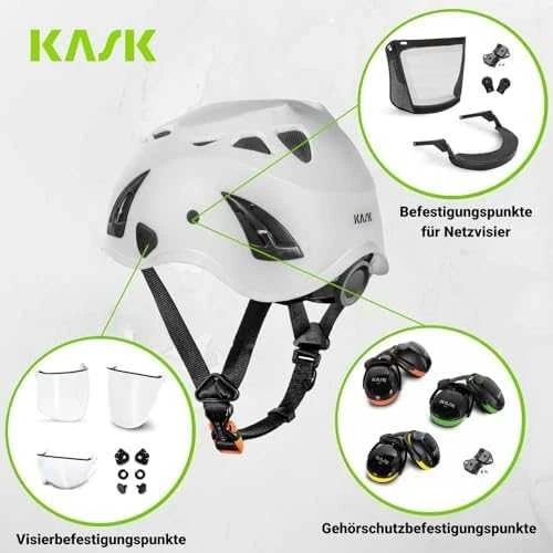 Italija Kask SuperPlasma AQ baltas šalmas