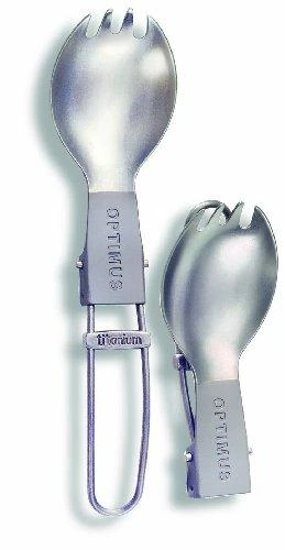 Švedija Įrankiai Optimus Titanium Folding Spork