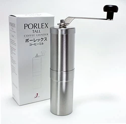 Kavamalė Carruzzo Porlex Tall Handkaffeem?hle aus Nerūdijantis plienas mit Keramikmahlwerk