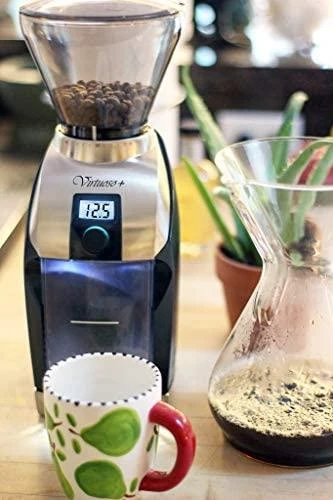 Kavamalė BAT Baratza Virtuoso+ 70 W Juoda, Sidabras