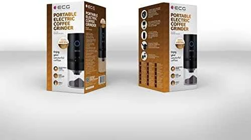 ECG KM 150 Minimo Juodas Portable electric kavamalė