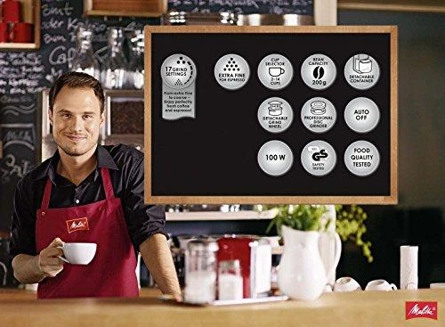 Kavamalė Melitta Molino 1019, juoda/raudona