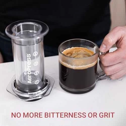 AeroPress Flow Control Lašelinis Cap Kavos aparatas cover Juodas