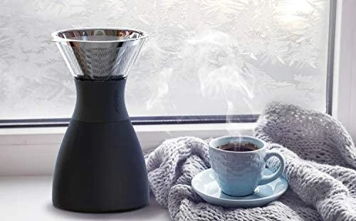 Asobu Pour Over Juodas/Juodas 6 cups
