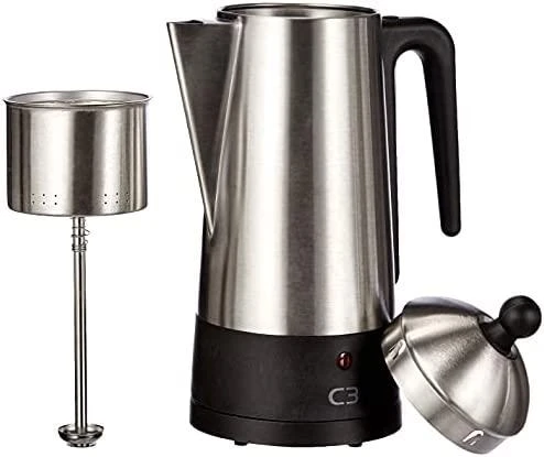 Basic Percolator 10 puodelių C3, inox