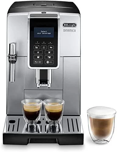 Kavos aparatas espresso DeLonghi Dinamica ECAM 350.35.SB (1450W, sidabrinis color)