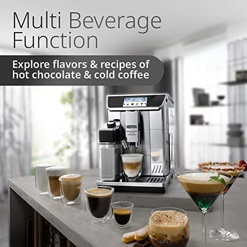 Kavos aparatas DELONGHI ECAM650.85.MS Fully-automatinis, 1450W, Inox/Juodas color