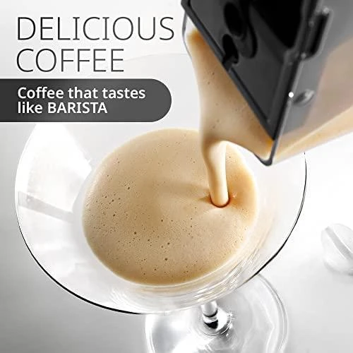Kavos aparatas DELONGHI ECAM650.85.MS Fully-automatinis, 1450W, Inox/Juodas color