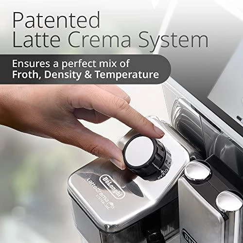 Kavos aparatas DELONGHI ECAM650.85.MS Fully-automatinis, 1450W, Inox/Juodas color