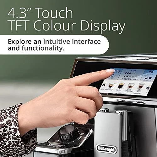 Kavos aparatas DELONGHI ECAM650.85.MS Fully-automatinis, 1450W, Inox/Juodas color