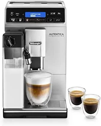 Kavos aparatas Delonghi ETAM 29.660.SB Slėgis 15 bar, Su pieno plakikliu, Automatinis, 1450 W, Sidabrinis