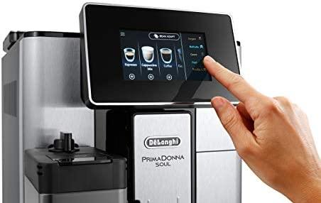 DeLonghi Primadonna Soul ECAM 610.75.MB Bean to Cup Kavos aparatas - Sidabrinis