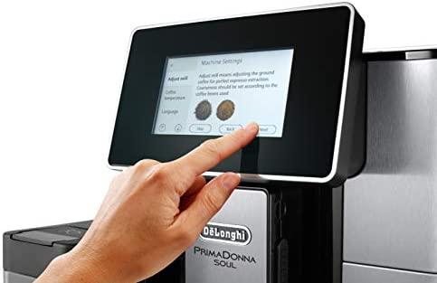 DeLonghi Primadonna Soul ECAM 610.75.MB Bean to Cup Kavos aparatas - Sidabrinis