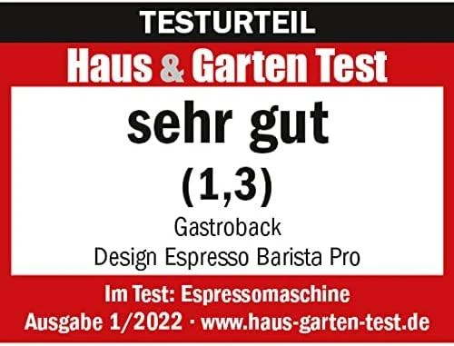 Kavos aparatas Gastroback 42616 Design Espresso Barista Pro