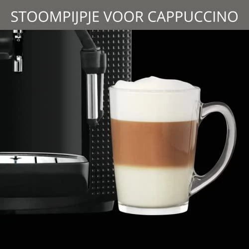 Kavos aparatas espresso Krups EA8150 (1450 W, juodos spalvos)
